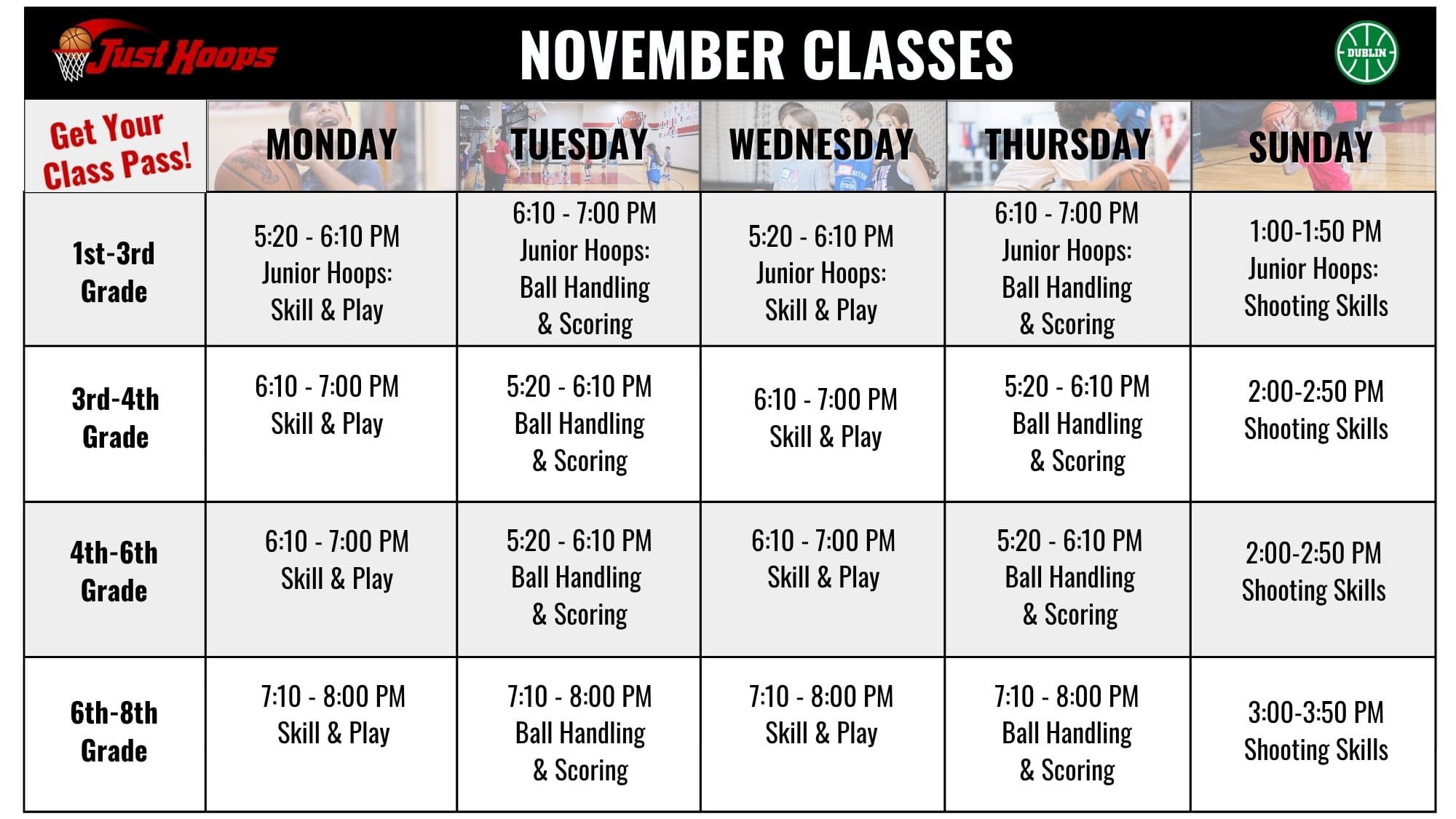 Dublin March Class Schedule (14)-min