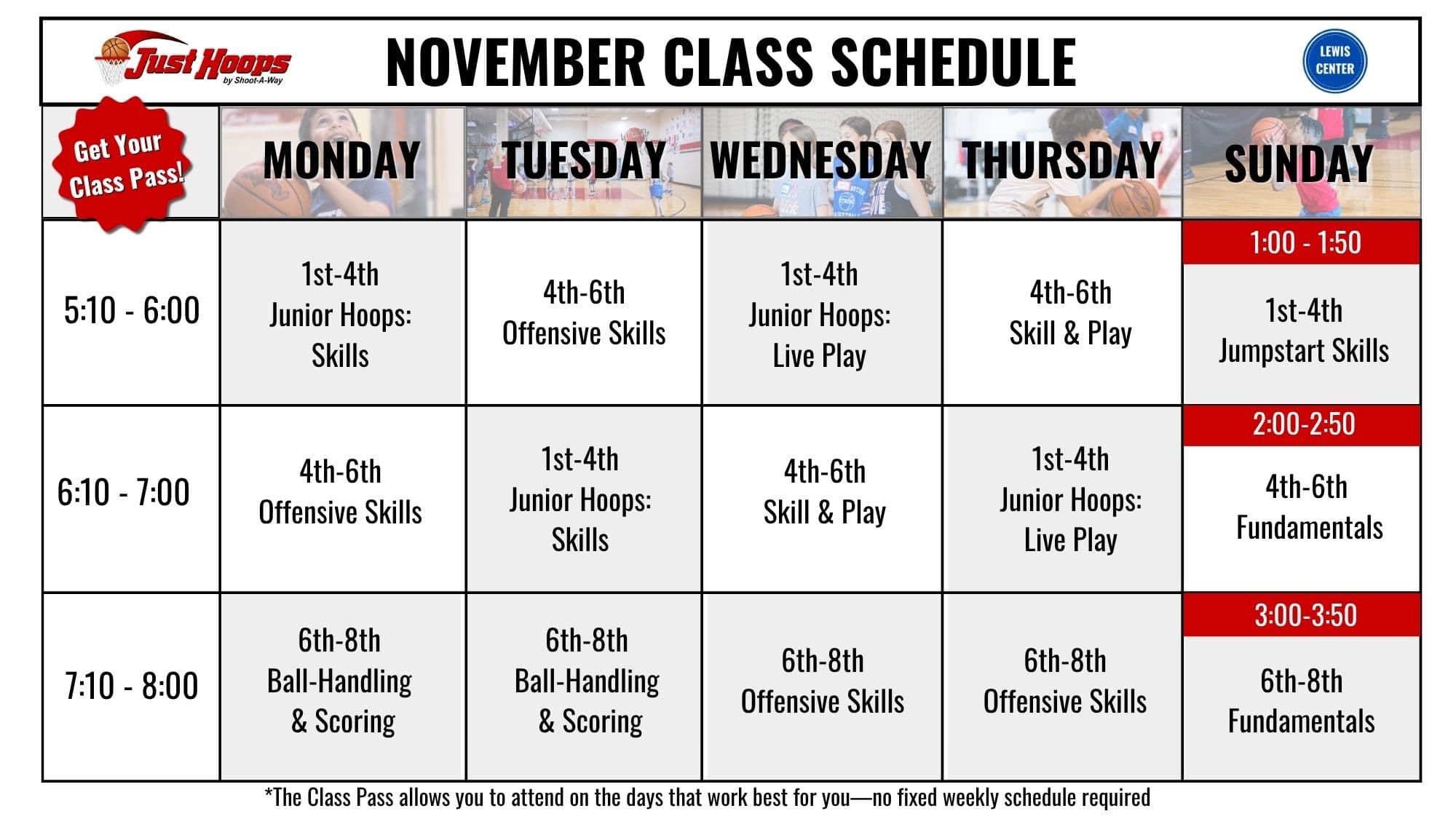 Official - Lewis Center Class Pass (3)-min