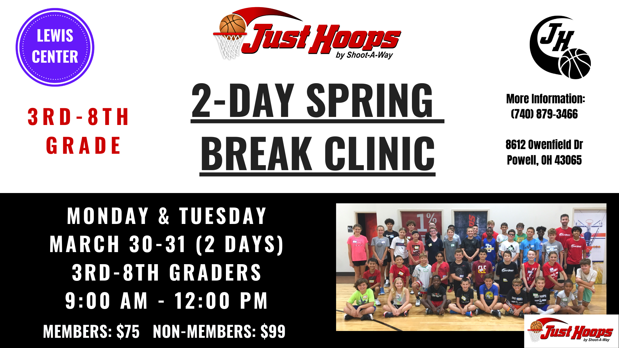 Spring Break Clinic (3rd-8th) - March 2026 (MTu)